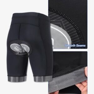 Men's Black Cycling Shorts